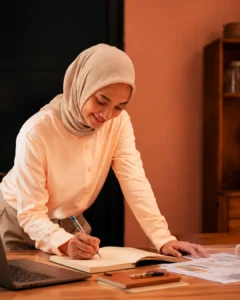 Tampilan jasa optimasi SEO profesional Digitech Solution pada laptop dan smartphone untuk meningkatkan peringkat website di Google.